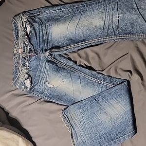 Boot cut almost famous jeans